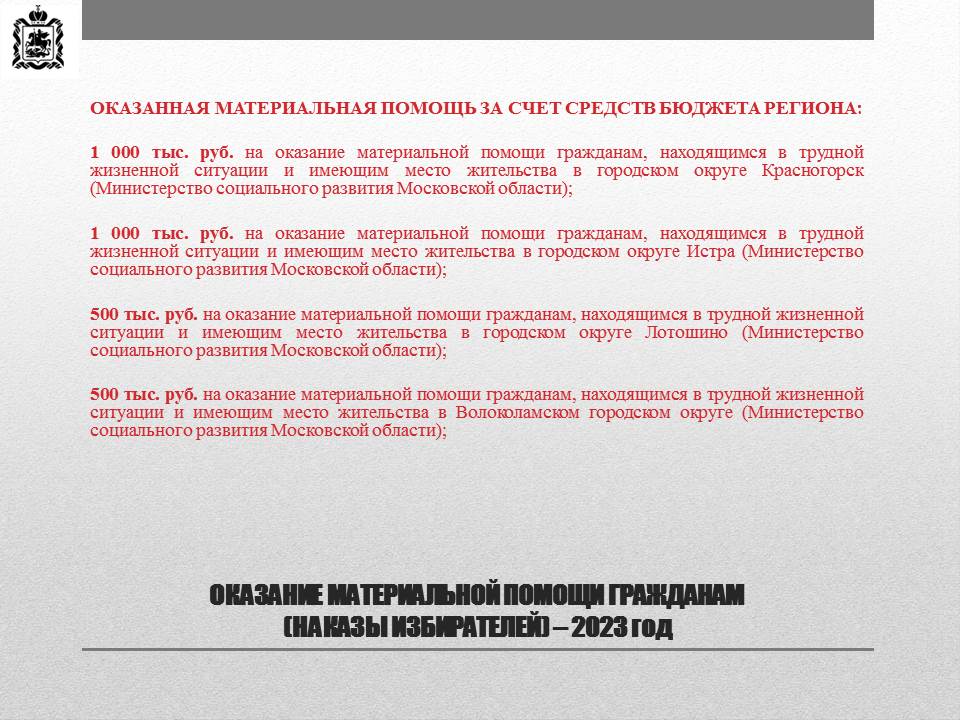 Отчет о работе за 2023 год заместителя председателя МОД Черемисова К.Н.