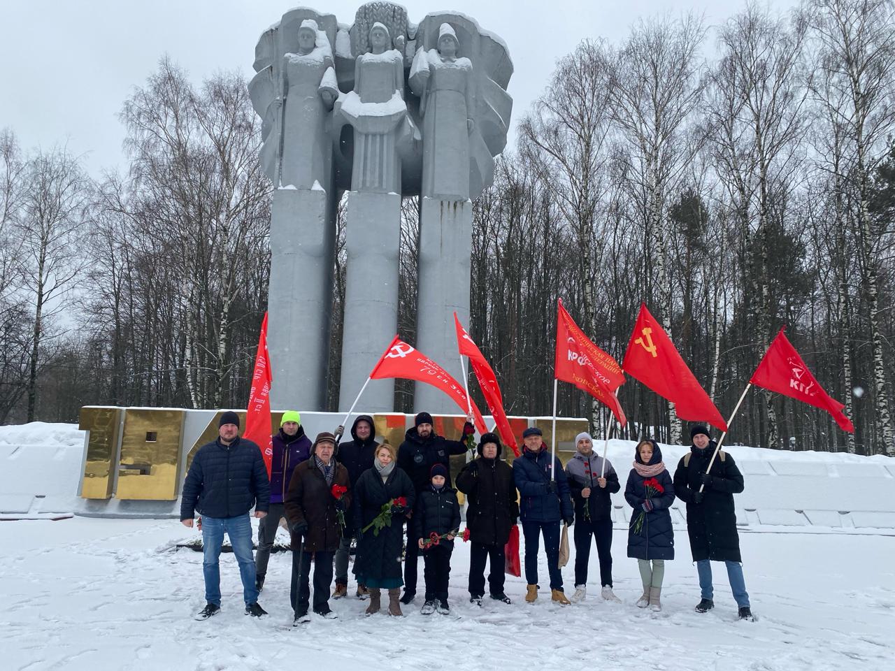 Возложение в Королёве в честь 23 февраля