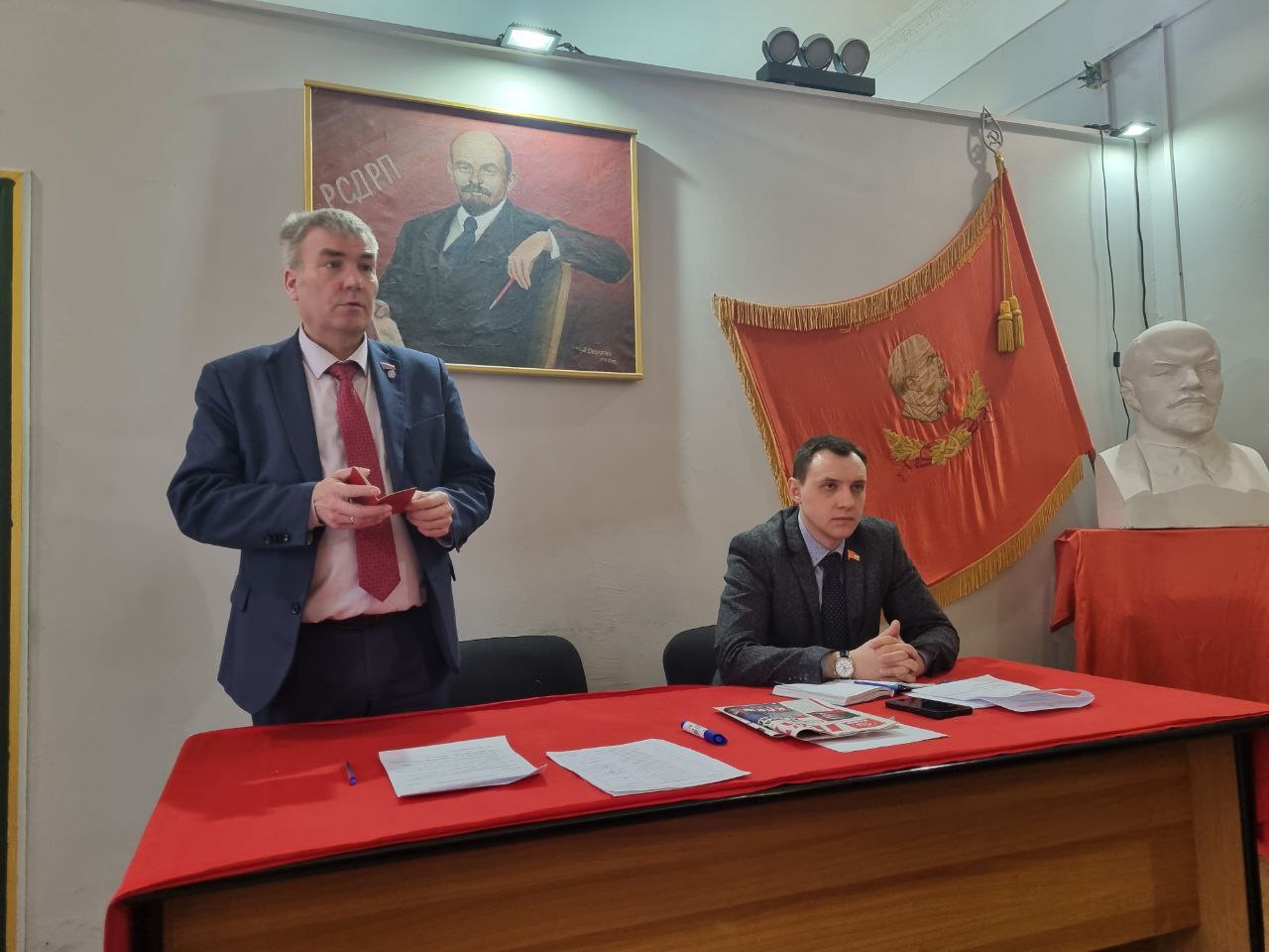 Февральский Пленум Люберецкого ГК КПРФ