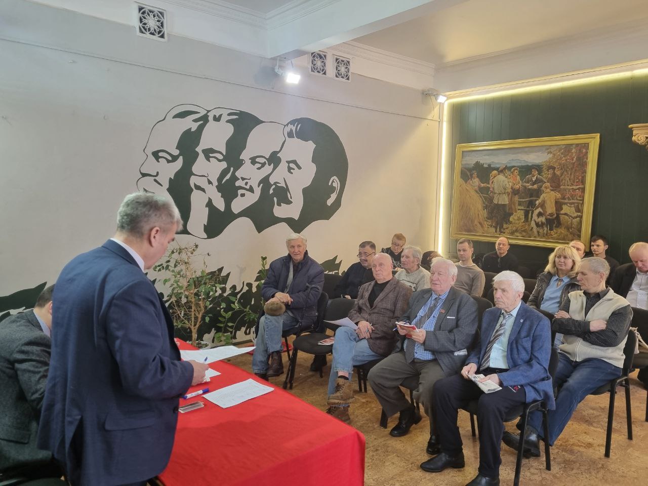 Февральский Пленум Люберецкого ГК КПРФ