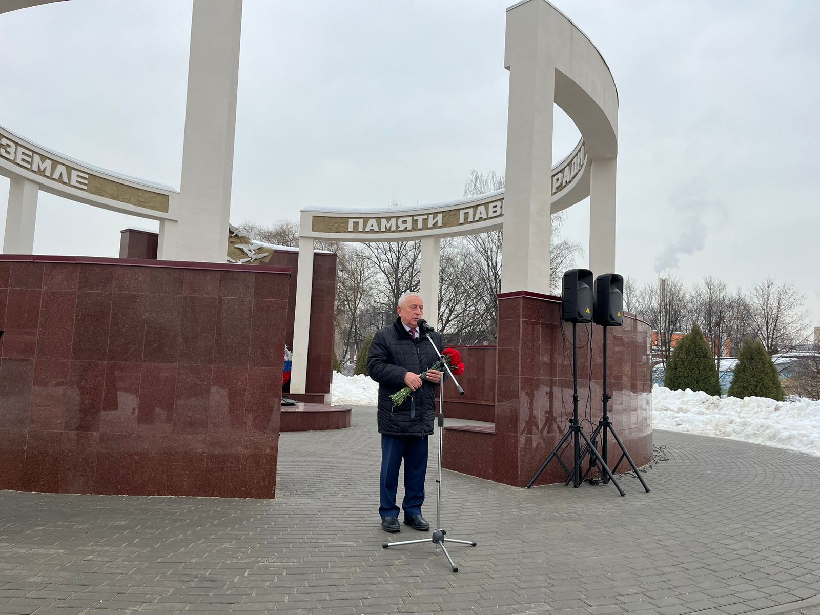Начался визит кандидата в президенты РФ от КПРФ Николая Харитонова в подмосковное Щёлково