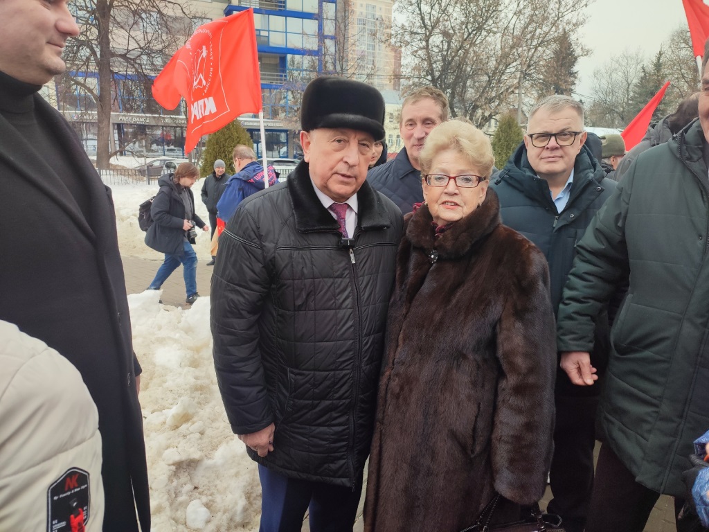 Фрязинский ГК КПРФ принял участие в торжественном митинге