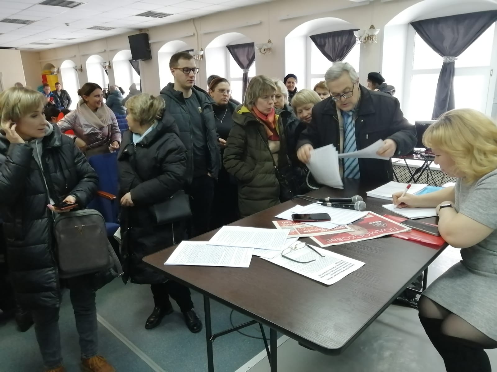 Встреча избирателей с доверенным лицом Н.М. Харитонова в Ногинске