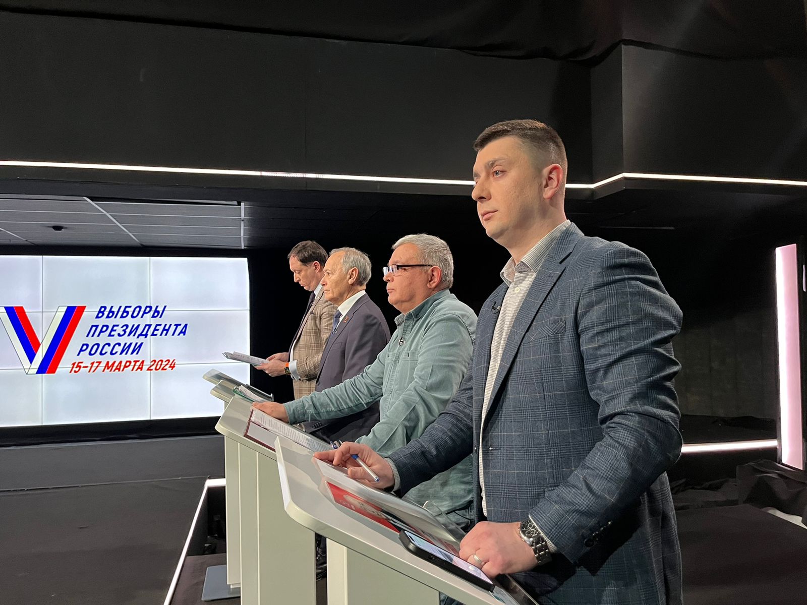 Состоялись дебаты на телеканале «360» доверенного лица в президенты России от КПРФ Николая Харитонова