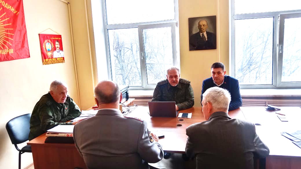 Советские офицеры Подмосковья поддерживают кандидата от КПРФ Н.Харитонова