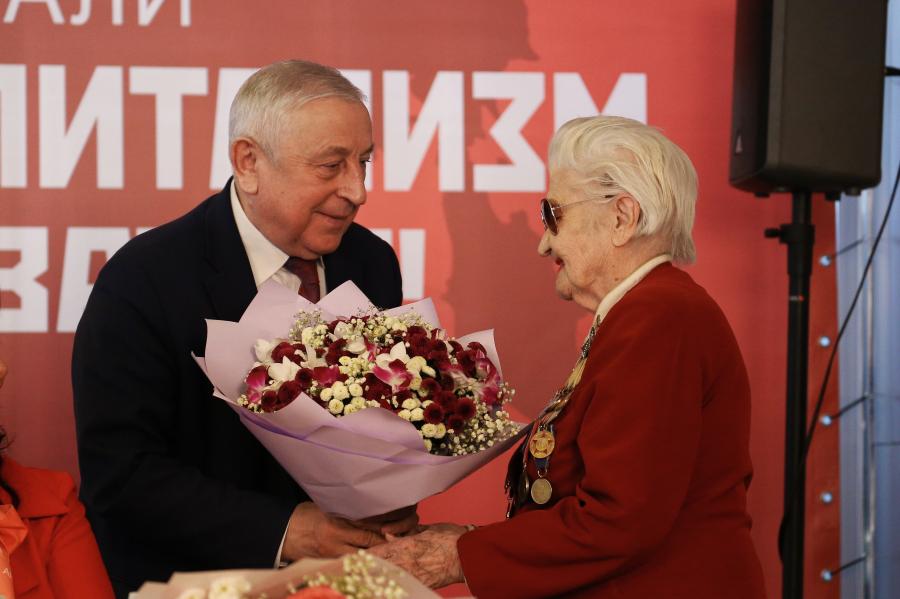 Н.М. Харитонов встретился с участницами ВЖС - «Надежда России» и представительницами женских организаций
