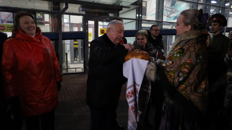 Н.М. Харитонов прибыл в Волгоград