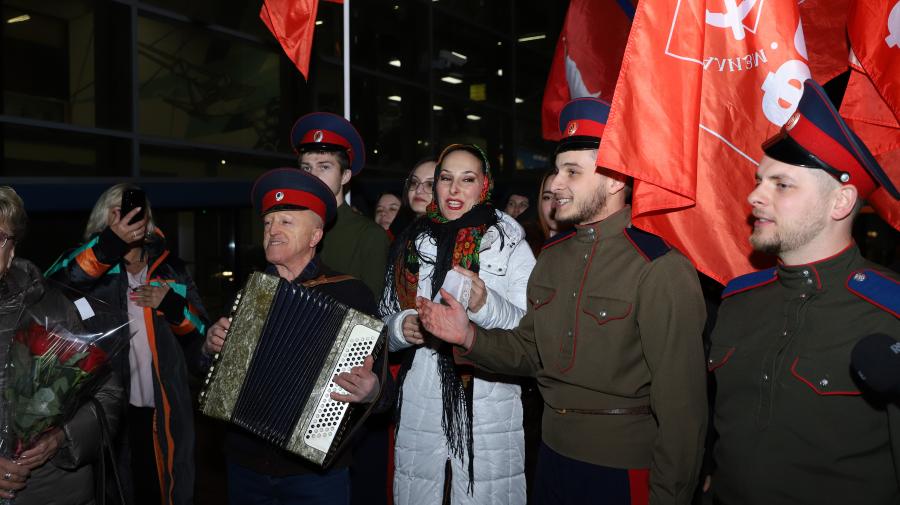 Н.М. Харитонов прибыл в Волгоград