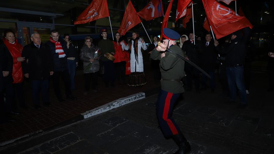 Н.М. Харитонов прибыл в Волгоград