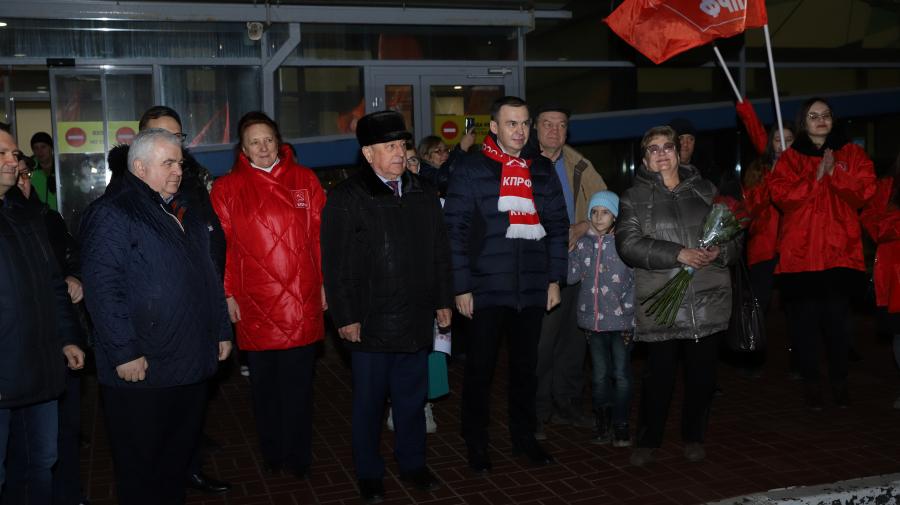 Н.М. Харитонов прибыл в Волгоград