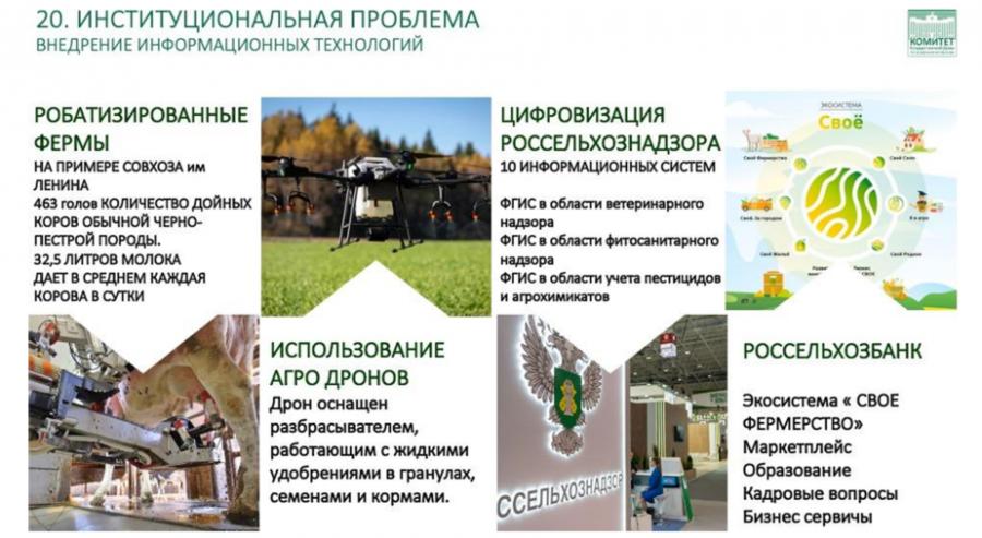 Доклад Владимира Кашина на парламентских слушаниях на тему: «Законодательное обеспечение и государственная поддержка развития малых форм хозяйствования в агропромышленном комплексе»
