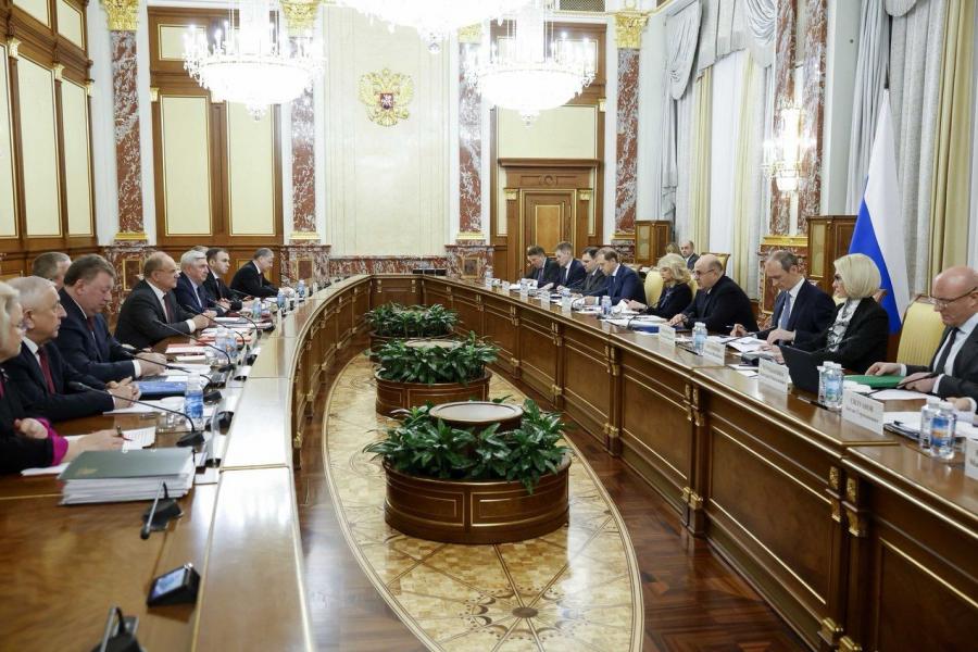 Выступление Председателя Комитета Госдумы по аграрным вопросам, академика РАН, В.И. Кашина, при встрече с Председателем Правительства Российской Федерации М.В. Мишустиным