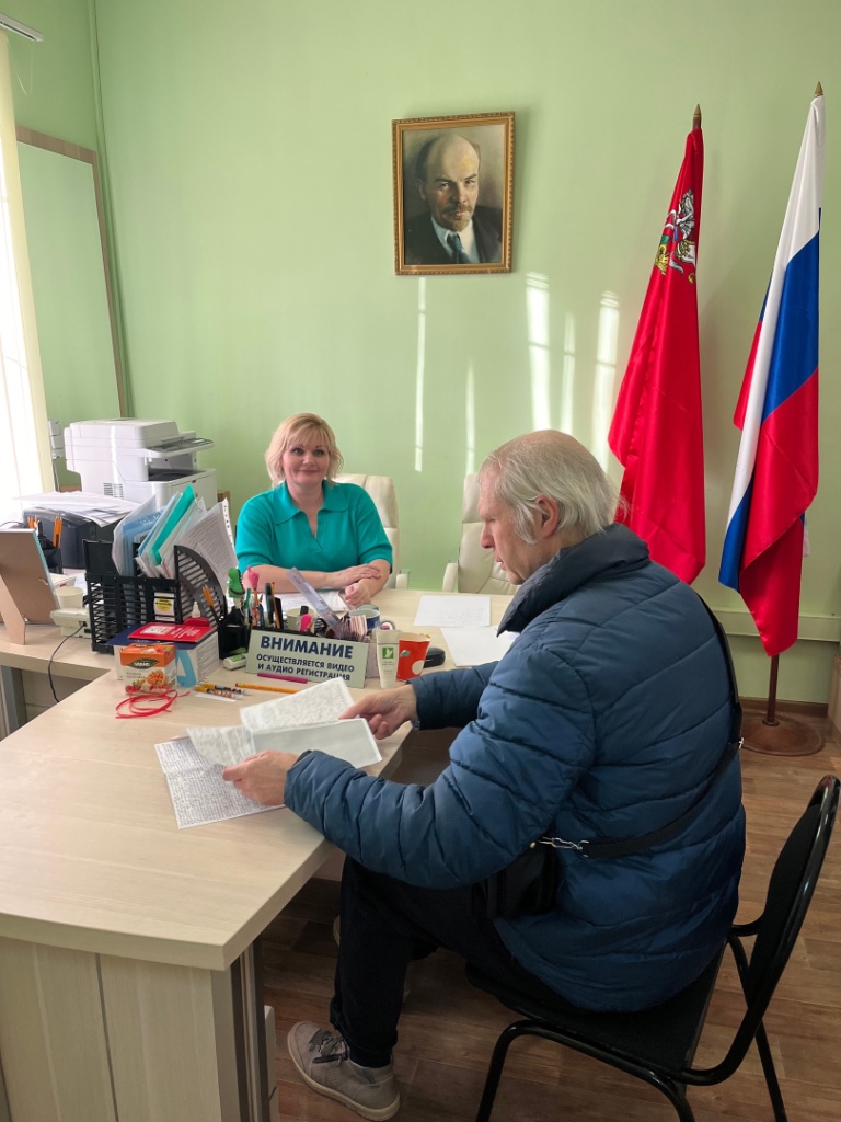 В Щёлково прошел личный прием граждан