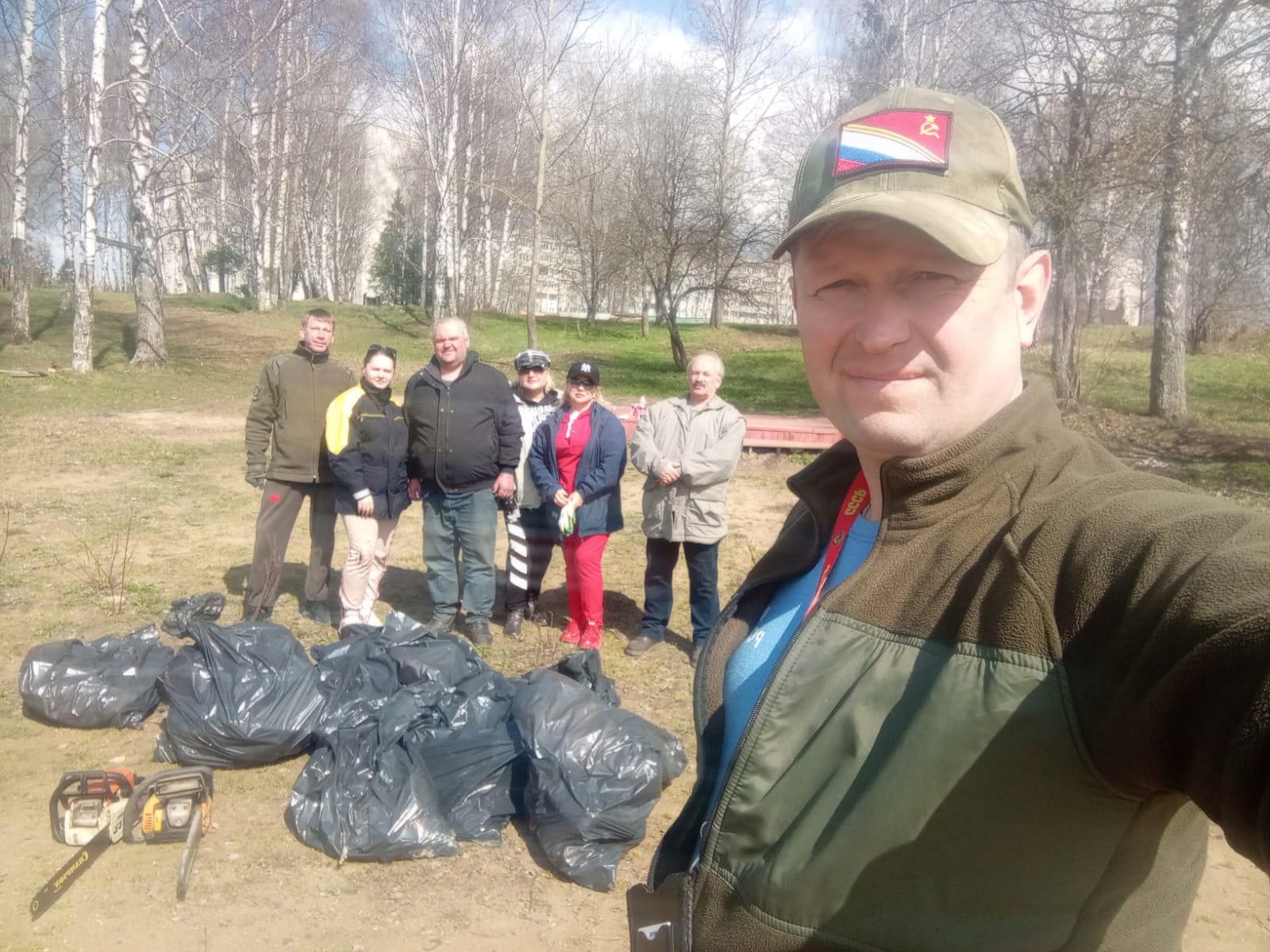 Субботник на Лесном озере