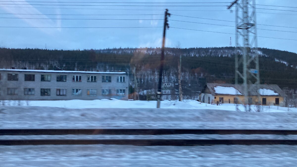 124 полярный скорый «Санкт-Петербург Ладожский - Мурманск». Перегон: «Апатиты-Мурманск»