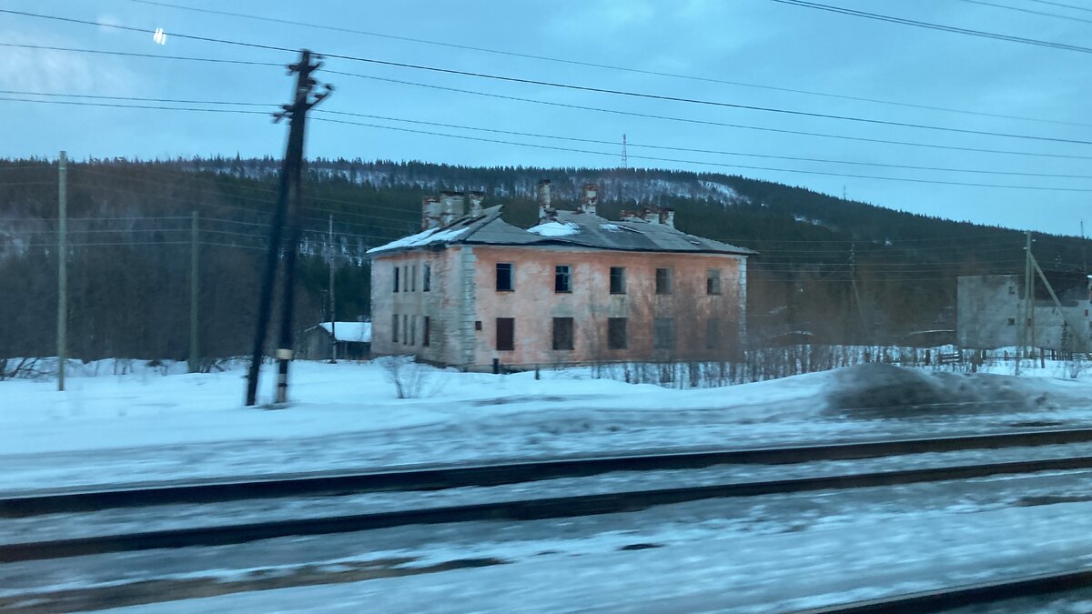 124 полярный скорый «Санкт-Петербург Ладожский - Мурманск». Перегон: «Апатиты-Мурманск»