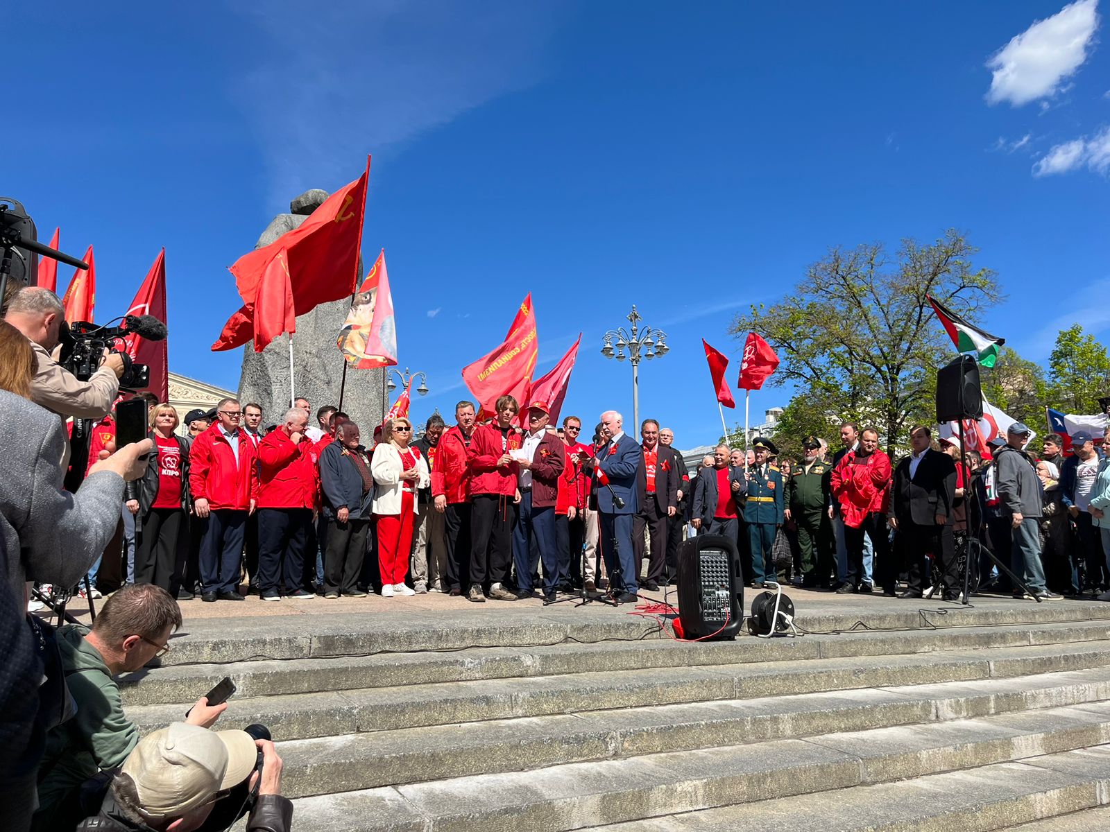 Красный Первомай в Москве