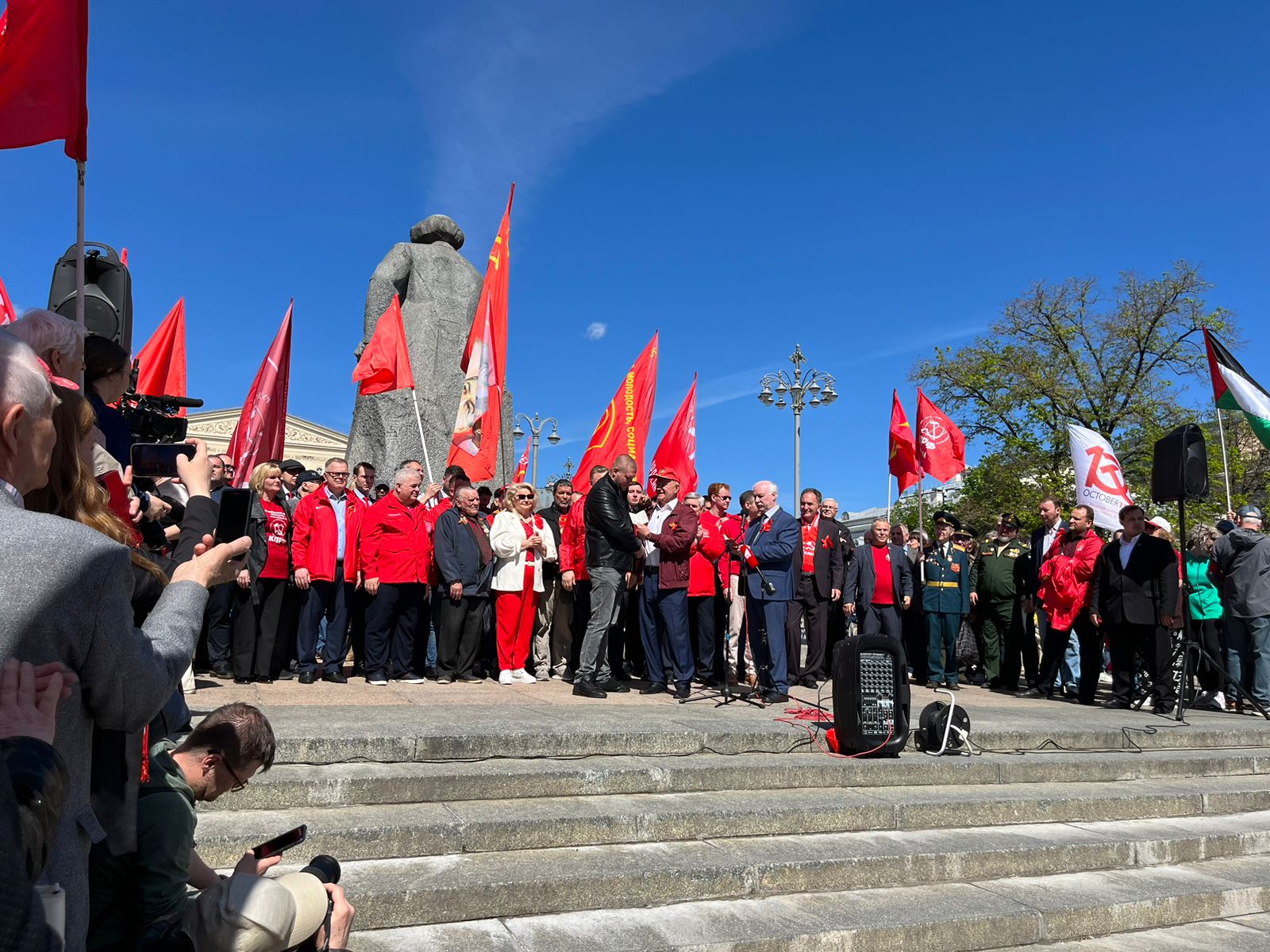Красный Первомай в Москве