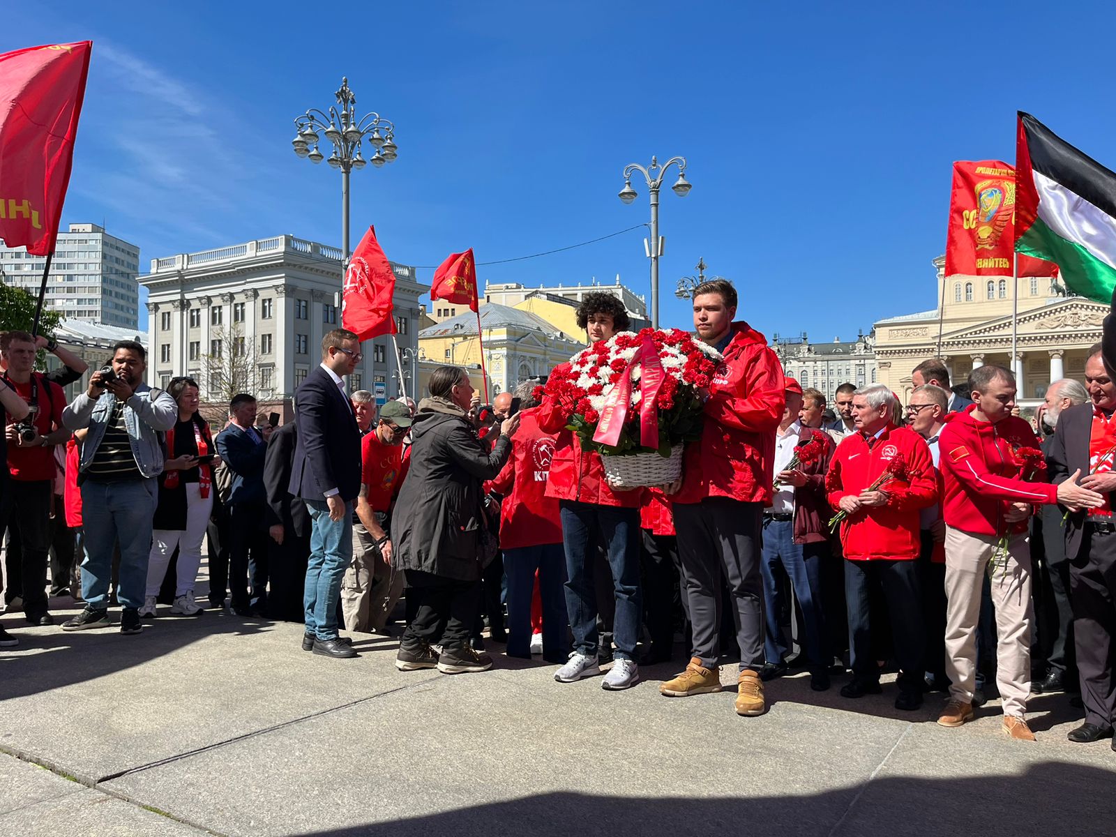 Красный Первомай в Москве