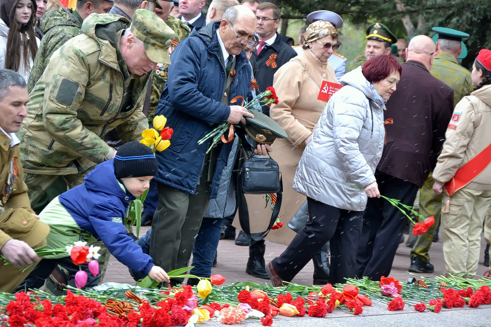 День Победы в Озёрах
