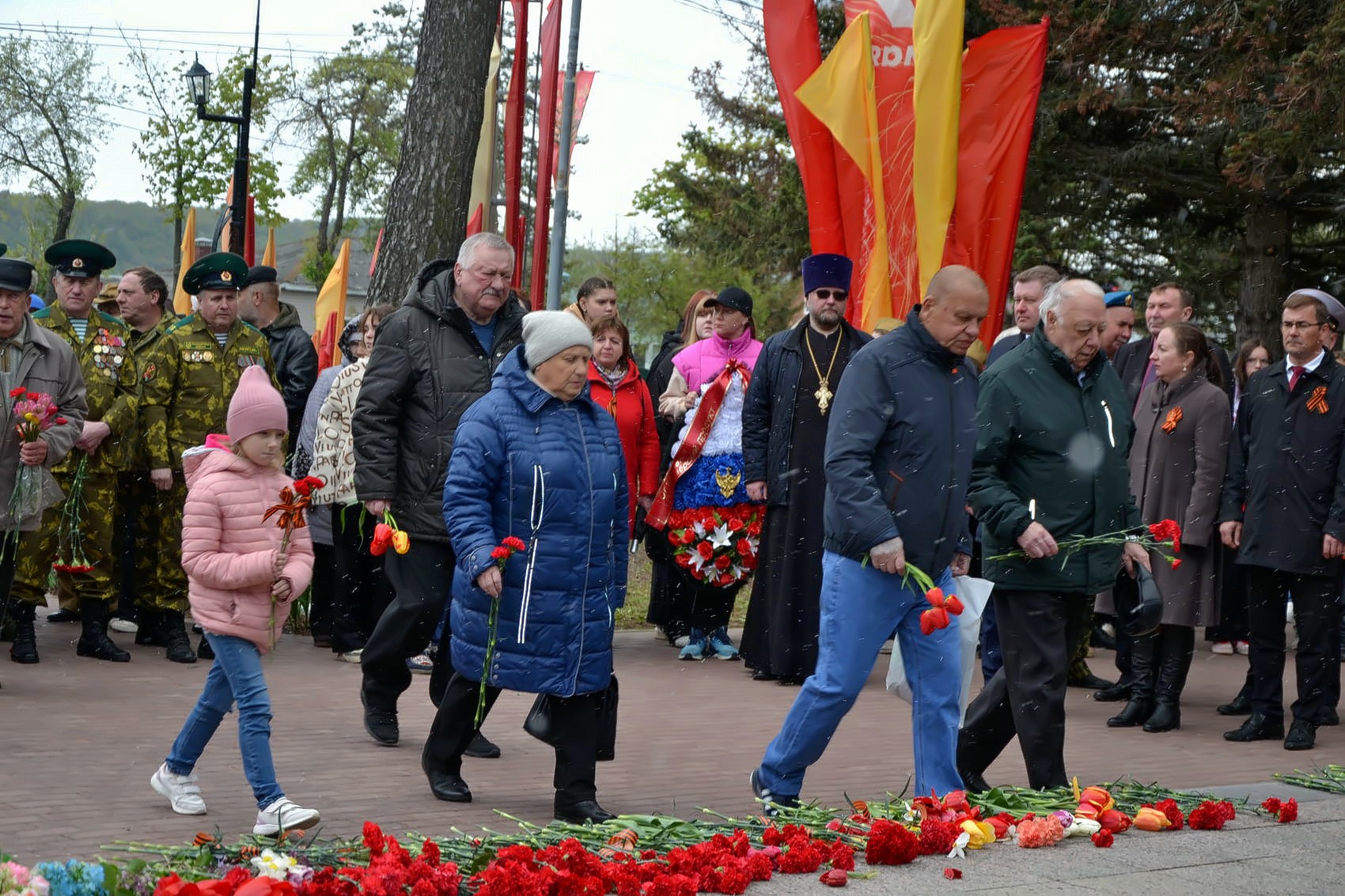 День Победы в Озёрах