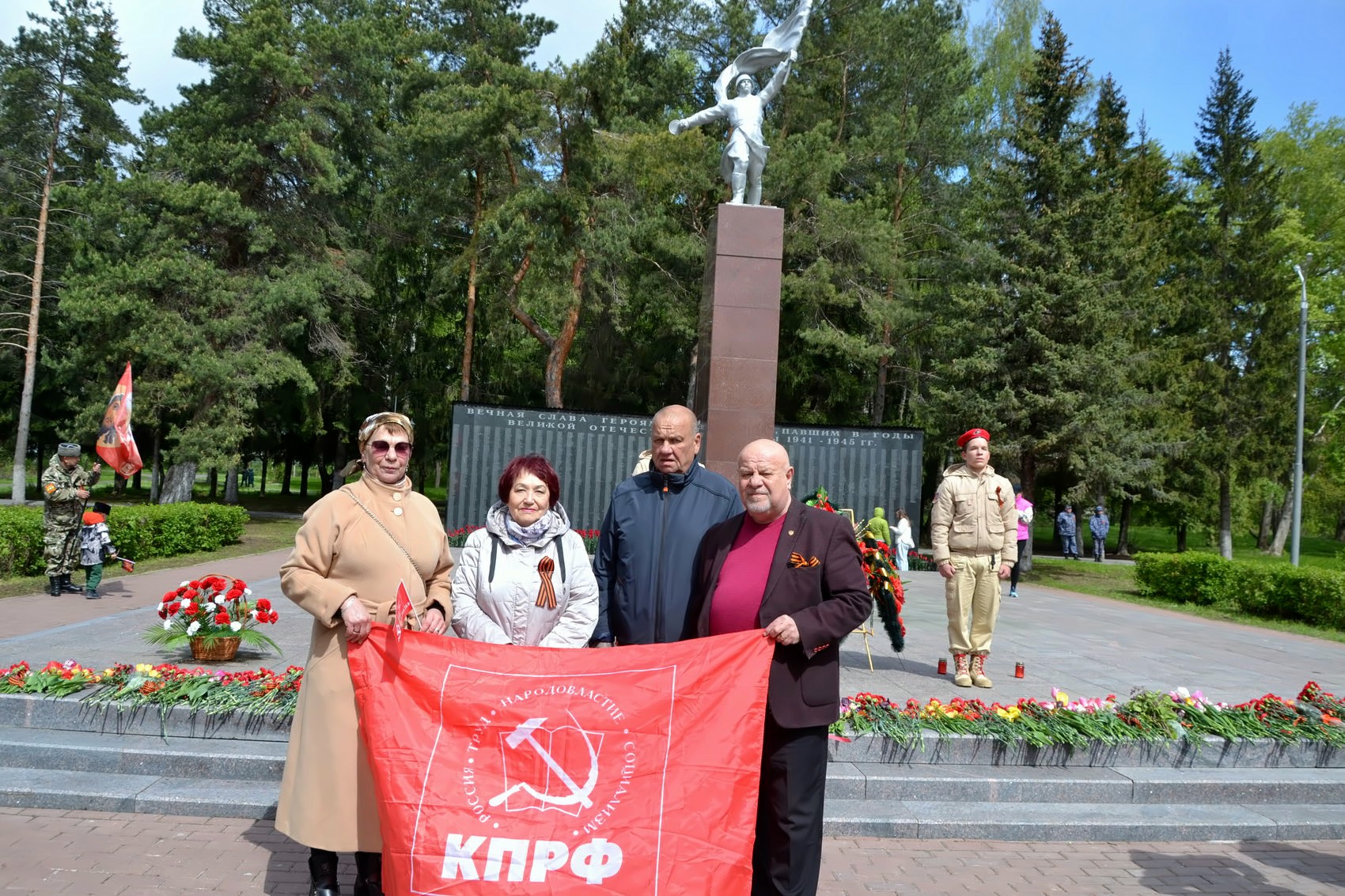 День Победы в Озёрах