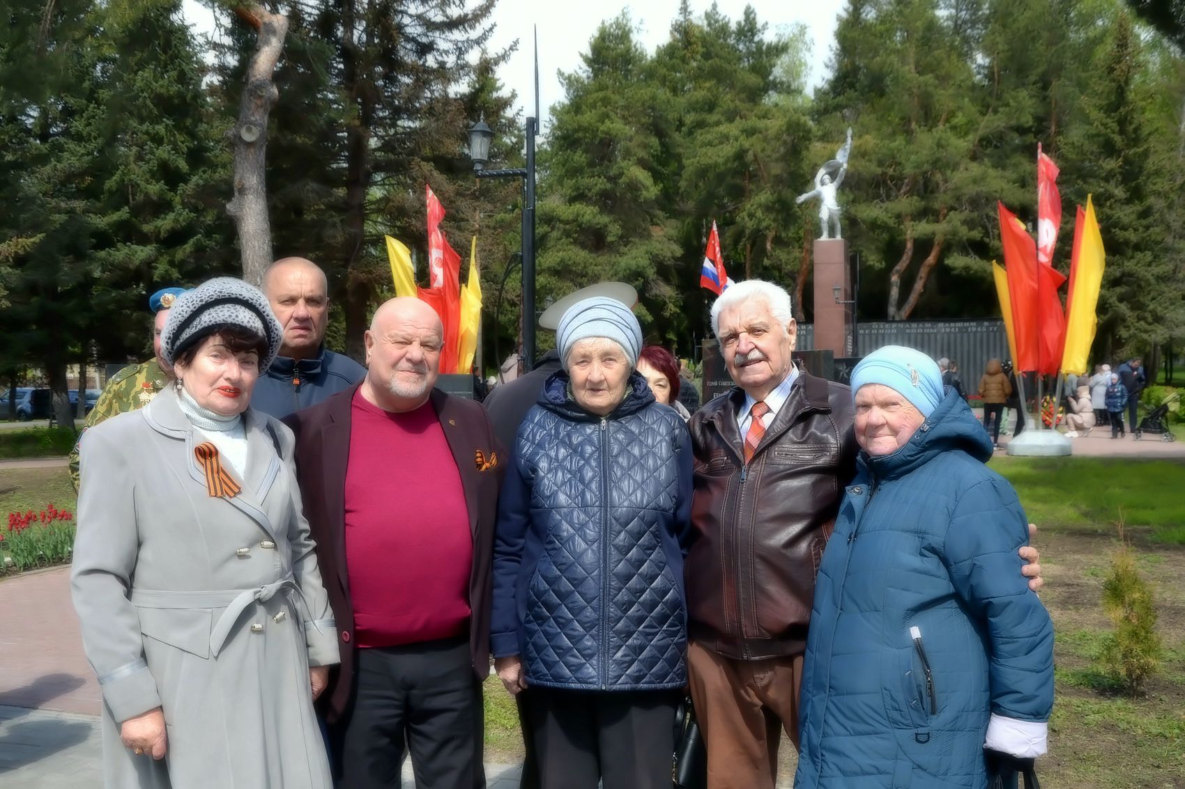 День Победы в Озёрах