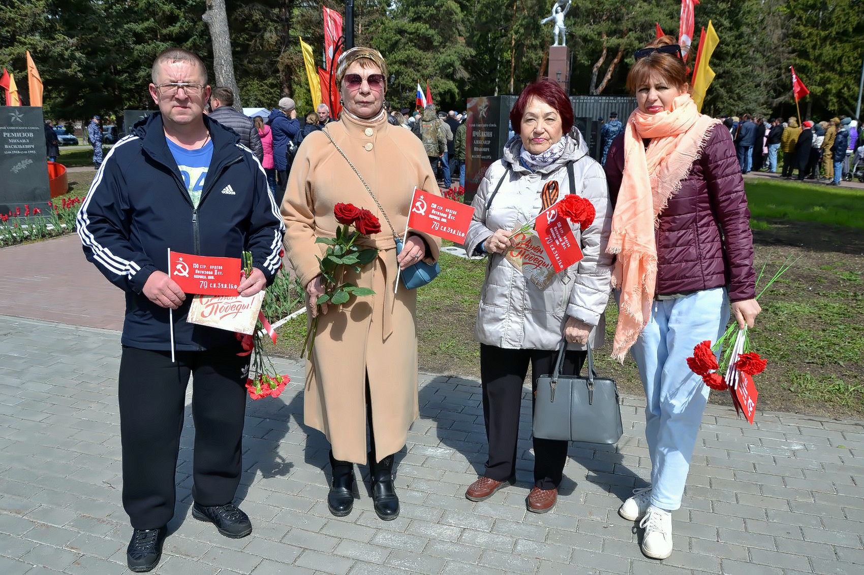 День Победы в Озёрах