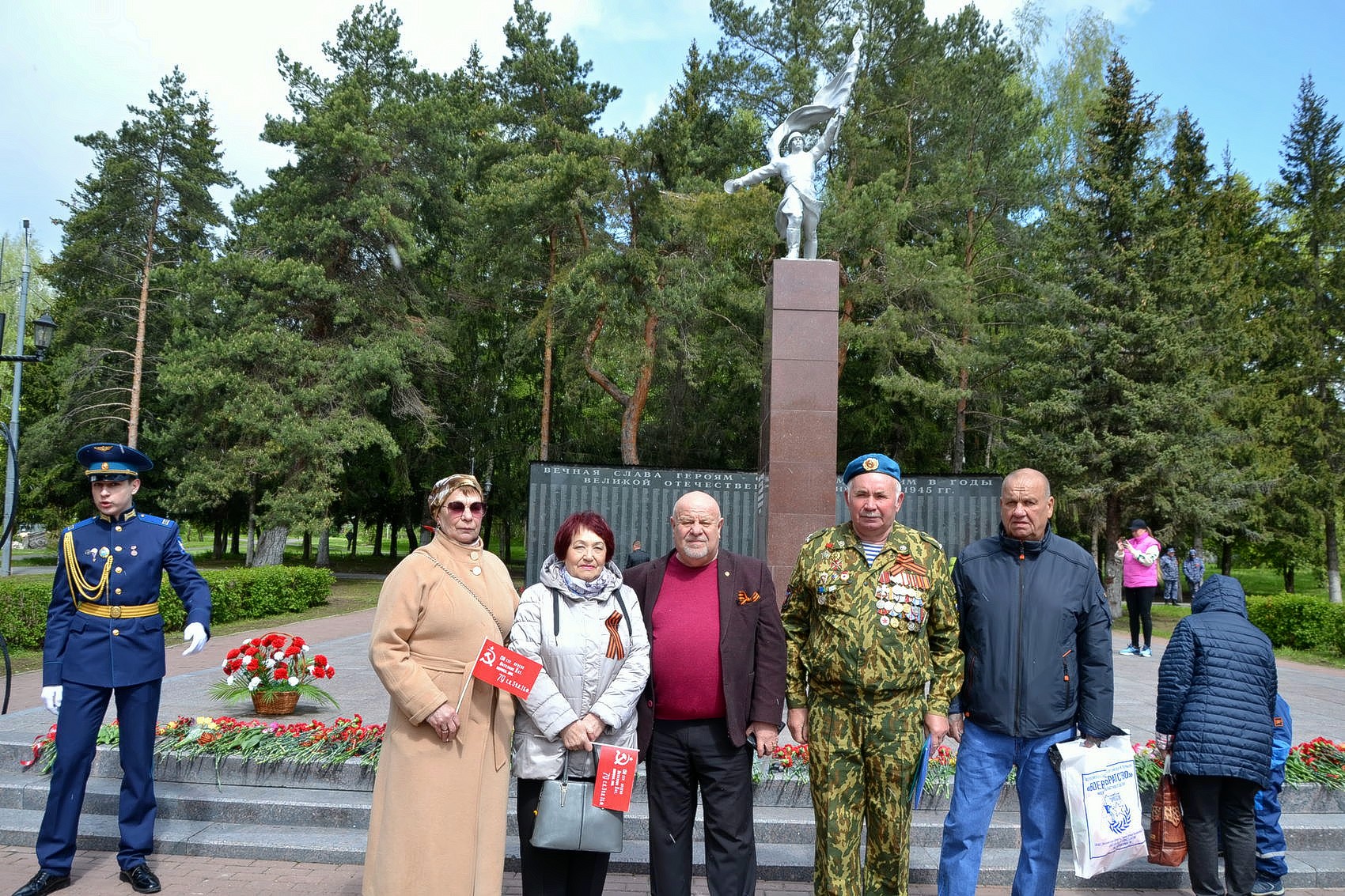 День Победы в Озёрах