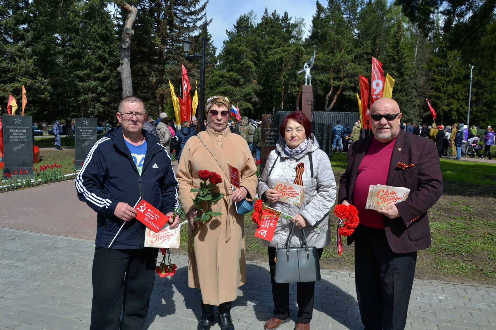 День Победы в Озёрах