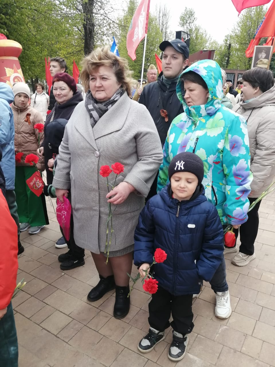 В Лотошино отметили День Победы