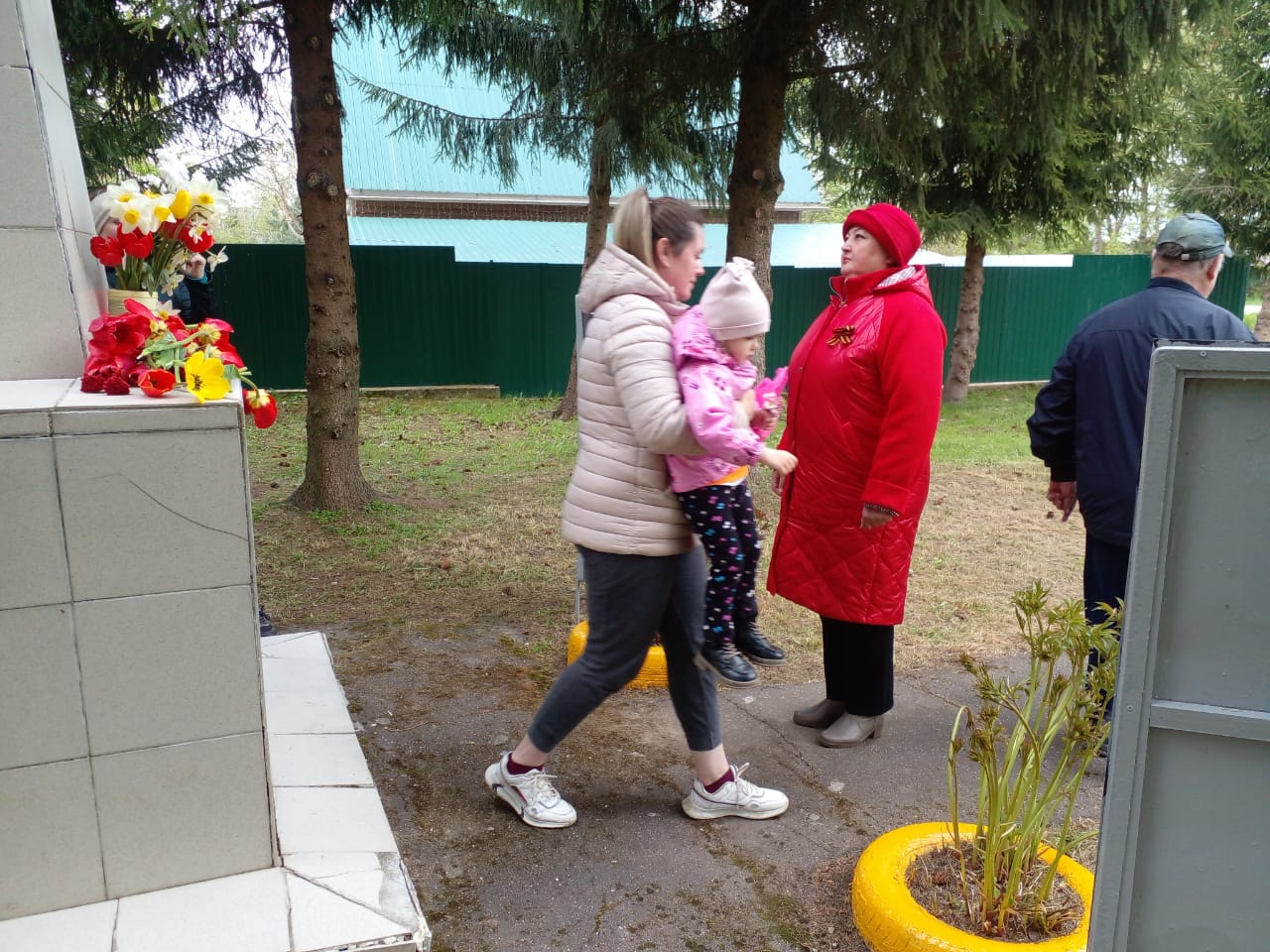 День Победы пришел в д. Стрешневы Горы