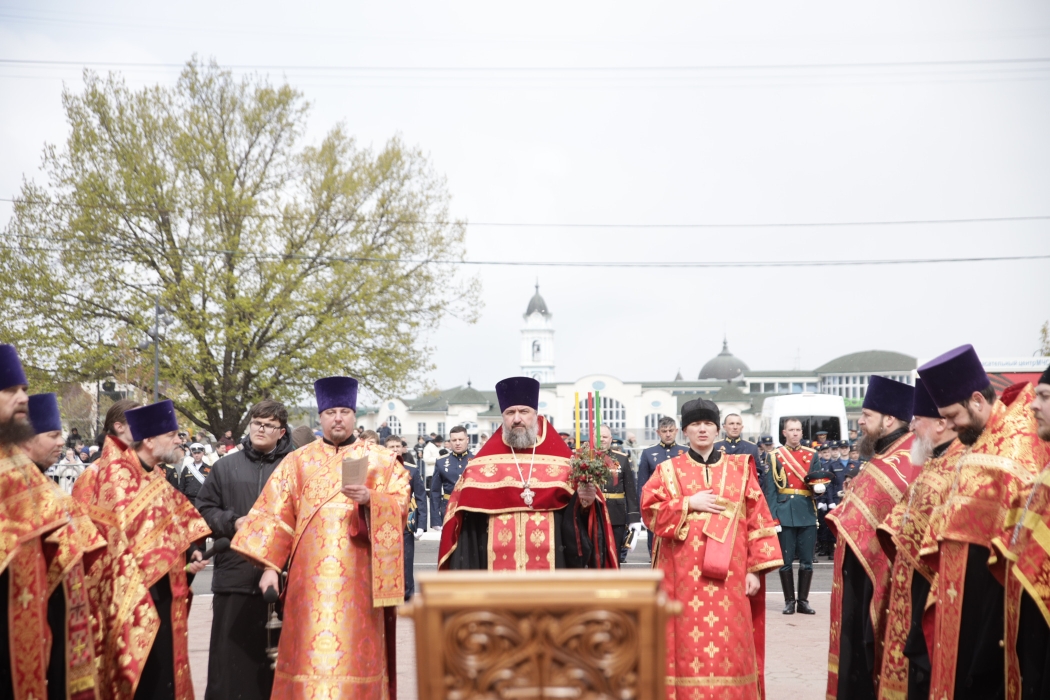 Депутат Мособлдумы Марк Черемисов посетил торжественный митинг в честь Дня Победы в Богородском округе