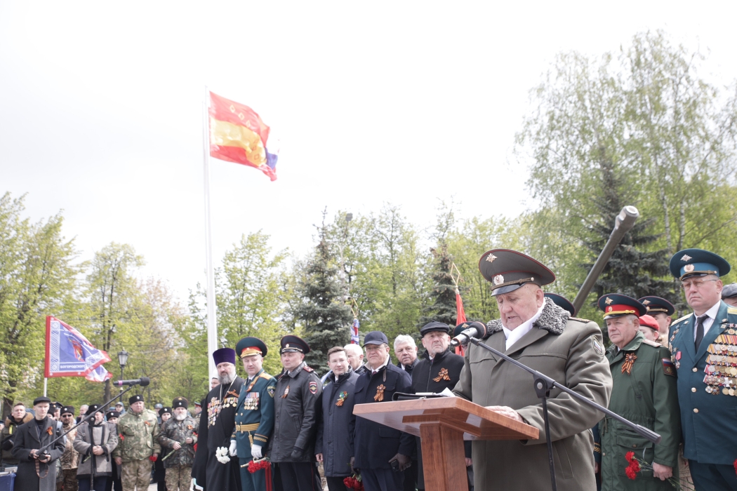Депутат Мособлдумы Марк Черемисов посетил торжественный митинг в честь Дня Победы в Богородском округе