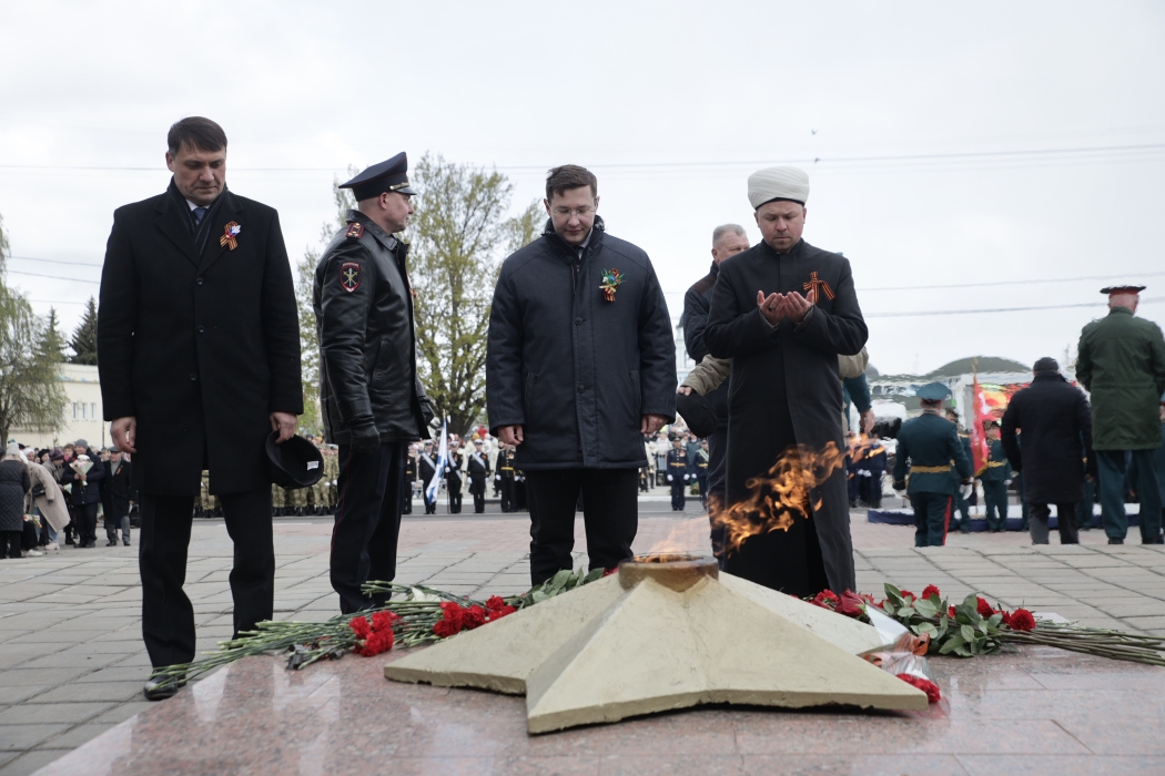 Депутат Мособлдумы Марк Черемисов посетил торжественный митинг в честь Дня Победы в Богородском округе