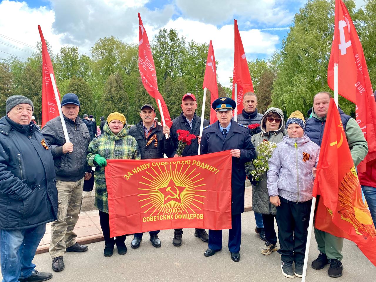 «Слава советскому солдату-освободителю!»: в Коломне отпраздновали День Победы