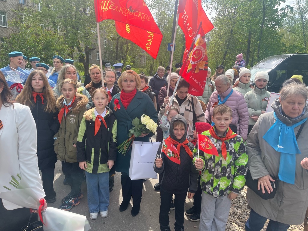 В Щёлково коммунисты поздравили Ветеранов Великой Отечественной войны