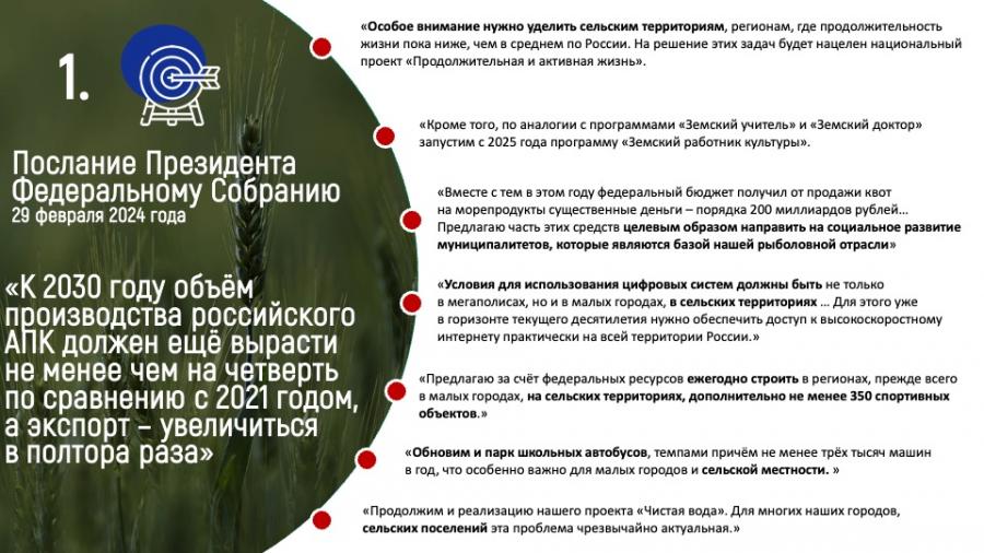 Доклад В.И. Кашина на парламентских слушаниях на тему: «Законодательное обеспечение реализации Государственной программы «Комплексное развитие сельских территорий»