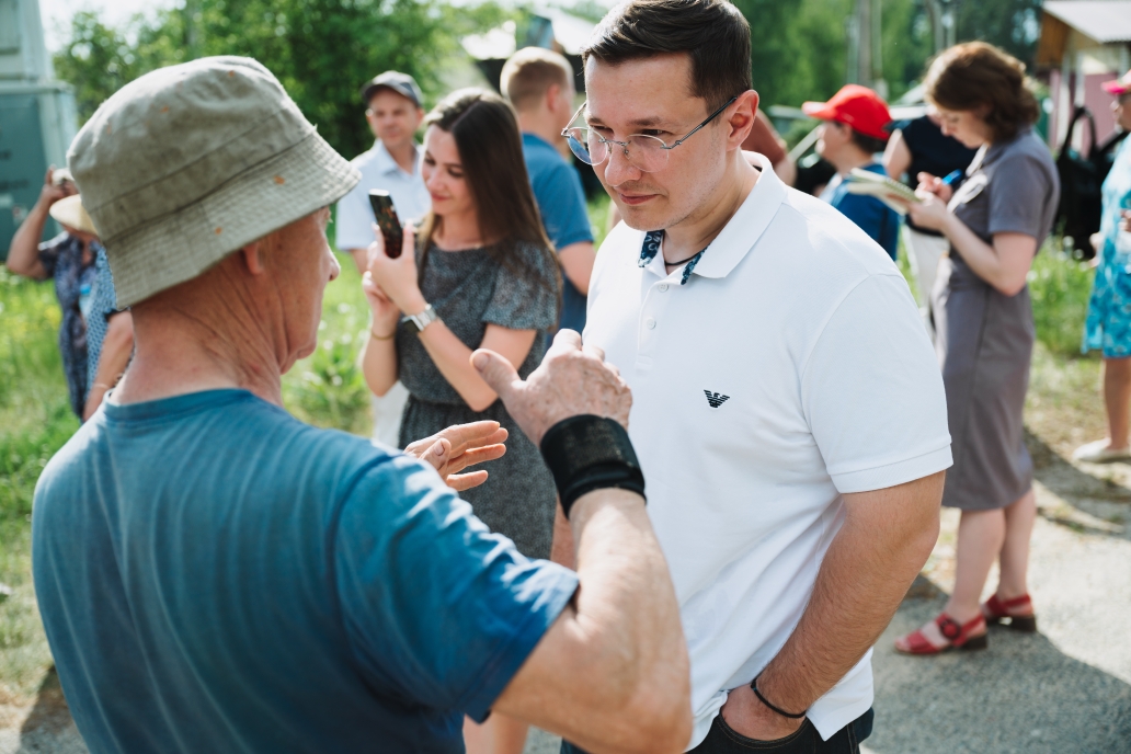 Депутат Мособлдумы Марк Черемисов встретился с жителями городского округа Лосино-Петровский в формате «выездной администрации».