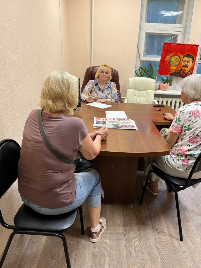 В г.о. Фрязино прошел личный прием жителей