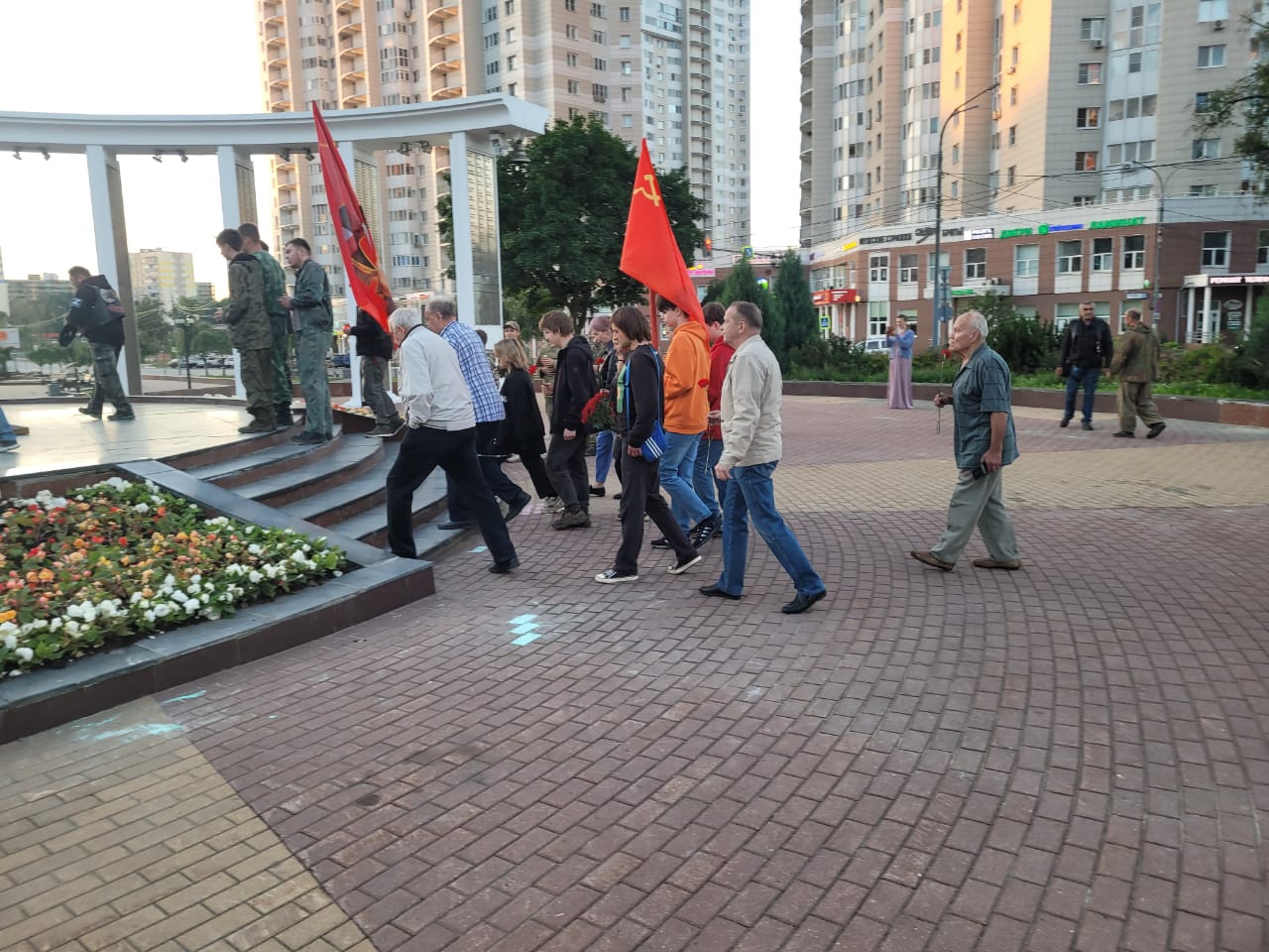 День памяти и скорби в Пушкино