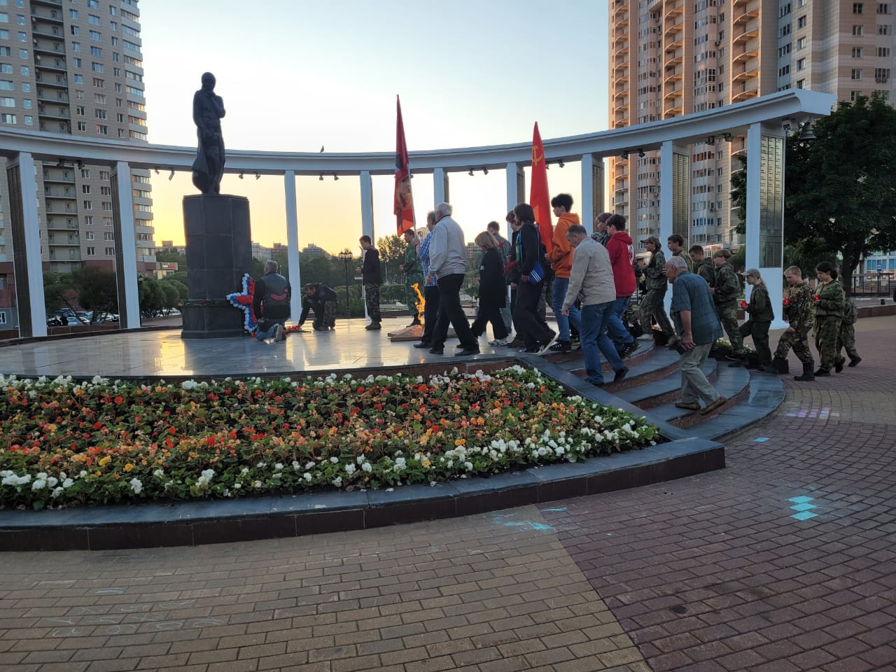 День памяти и скорби в Пушкино