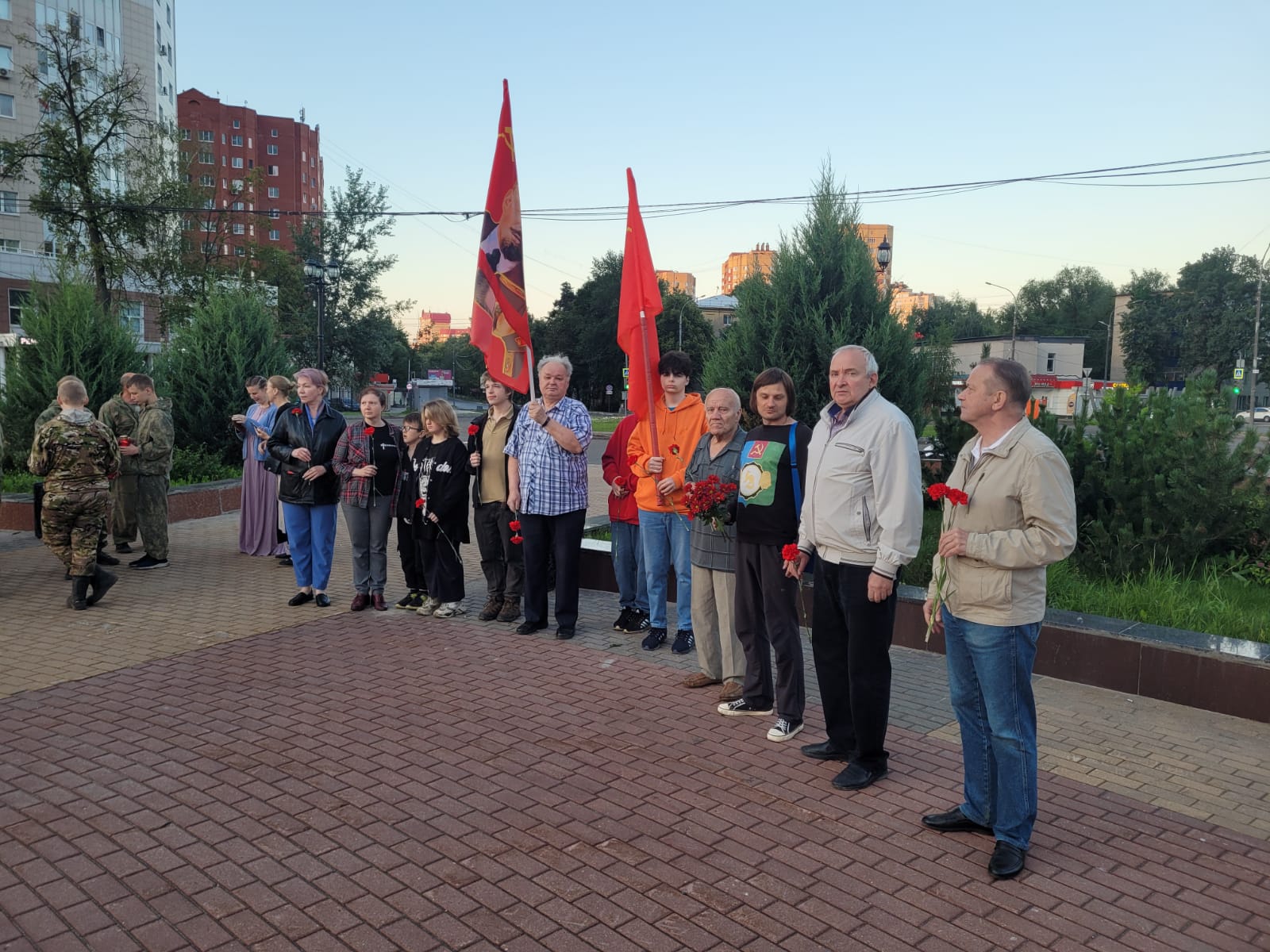 День памяти и скорби в Пушкино