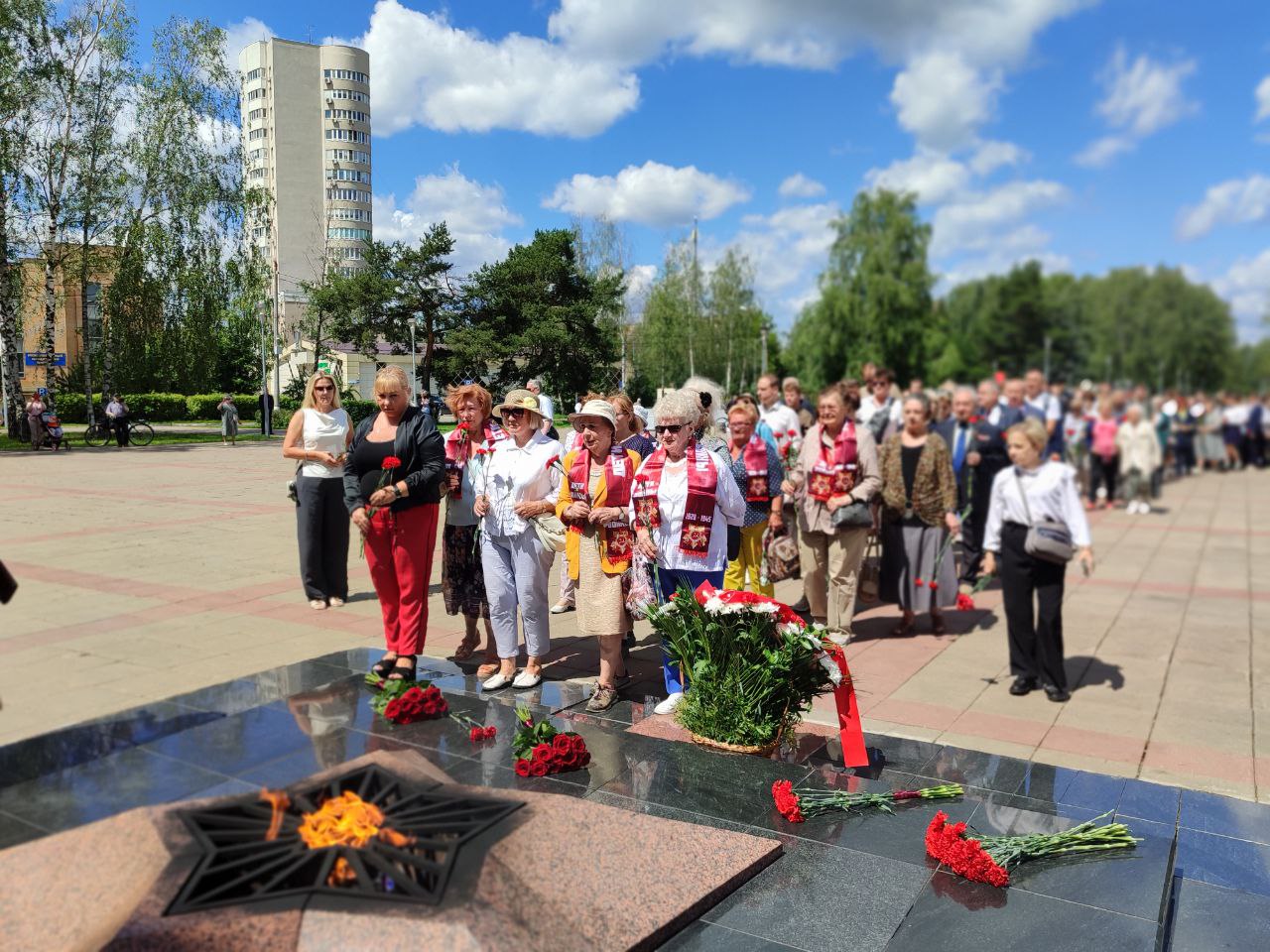 «Дети войны» Королёва чтят память погибших в Великой Отечественной войне