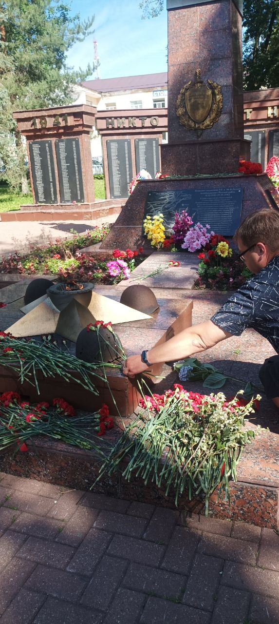 День памяти и скорби в Рузе