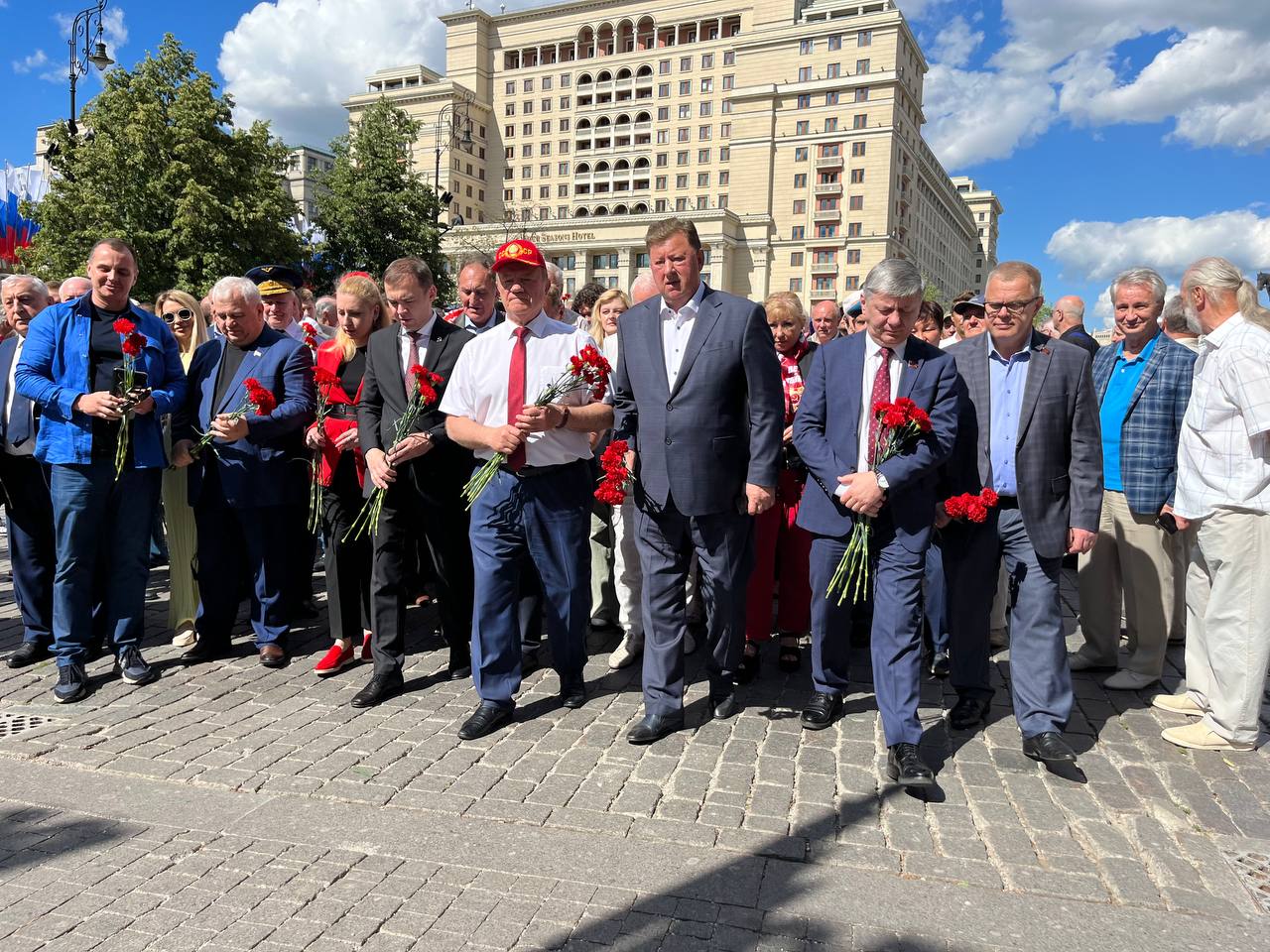 Помним. Скорбим! Патриотическая акция в Москве 22 июня