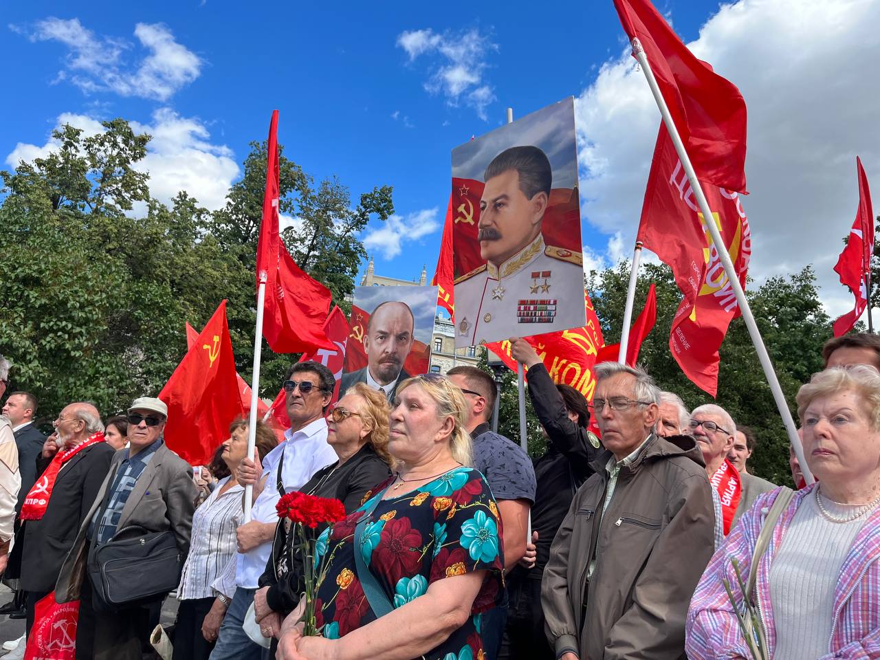 Помним. Скорбим! Патриотическая акция в Москве 22 июня