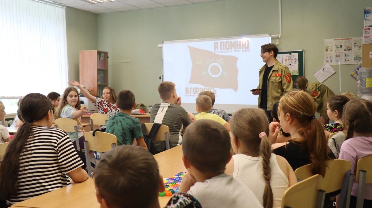 Акцию «Знамя нашей Победы» снова провели в Жуковском