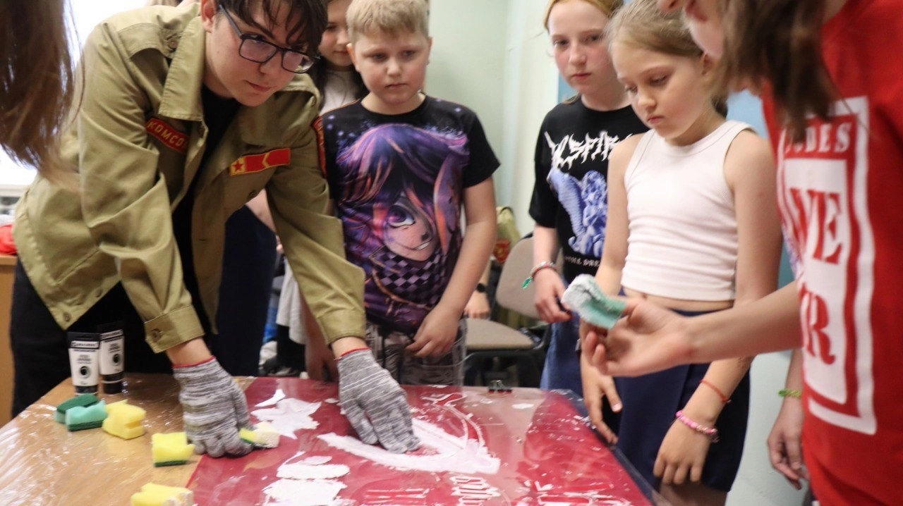 Акцию «Знамя нашей Победы» снова провели в Жуковском