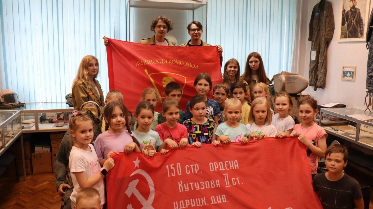 Акцию «Знамя нашей Победы» снова провели в Жуковском
